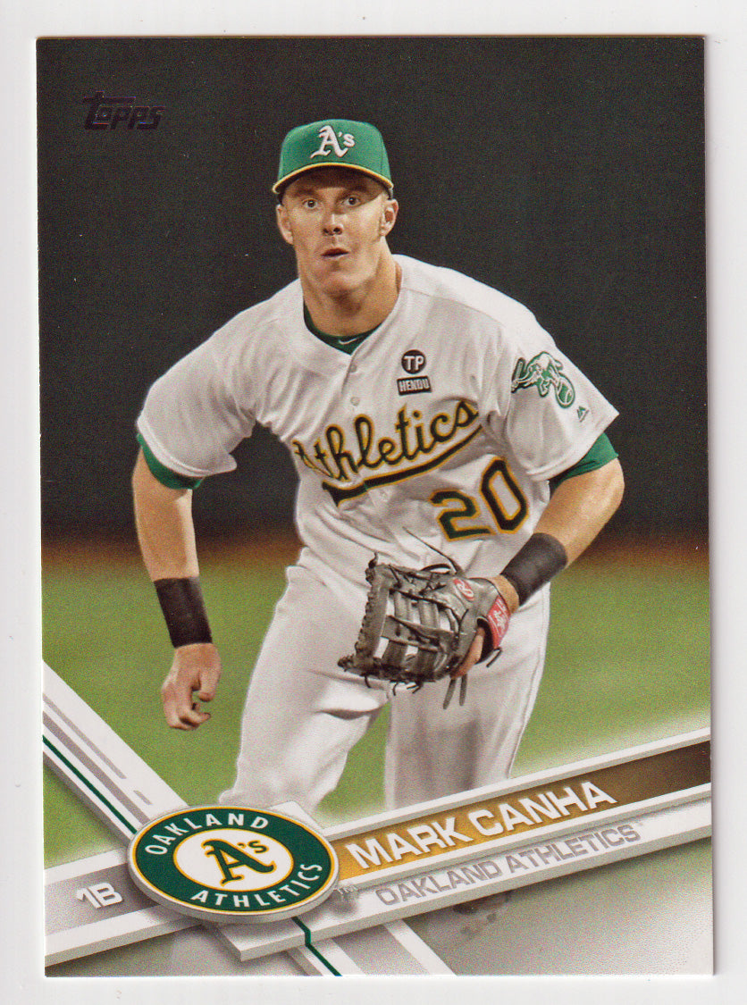 Mark Canha - Oakland Athletics (MLB Baseball Card) 2017 Topps # 369 Mint
