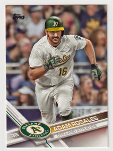Adam Rosales - Oakland Athletics (MLB Baseball Card) 2017 Topps # 377 Mint