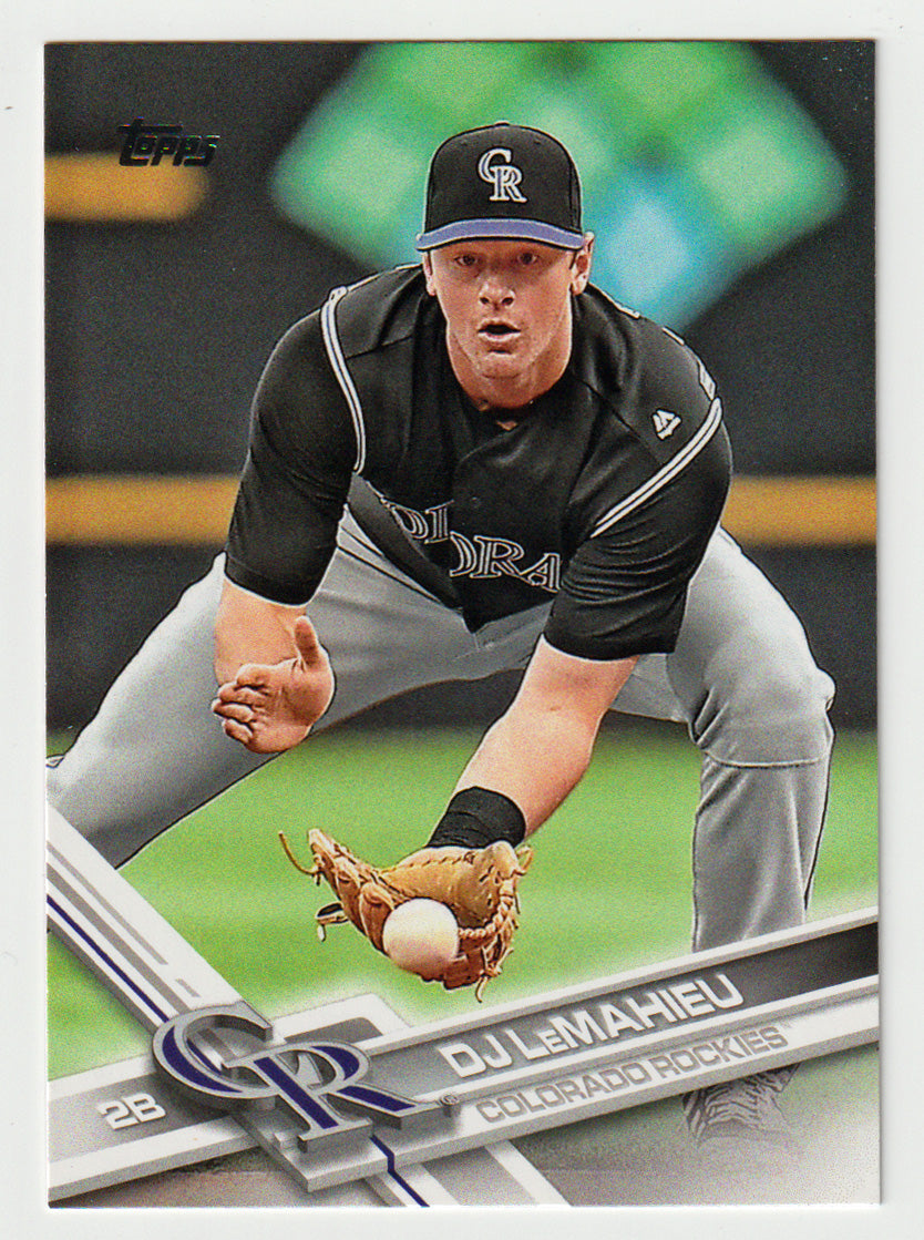 DJ LeMahieu - Colorado Rockies (MLB Baseball Card) 2017 Topps # 385 Mint