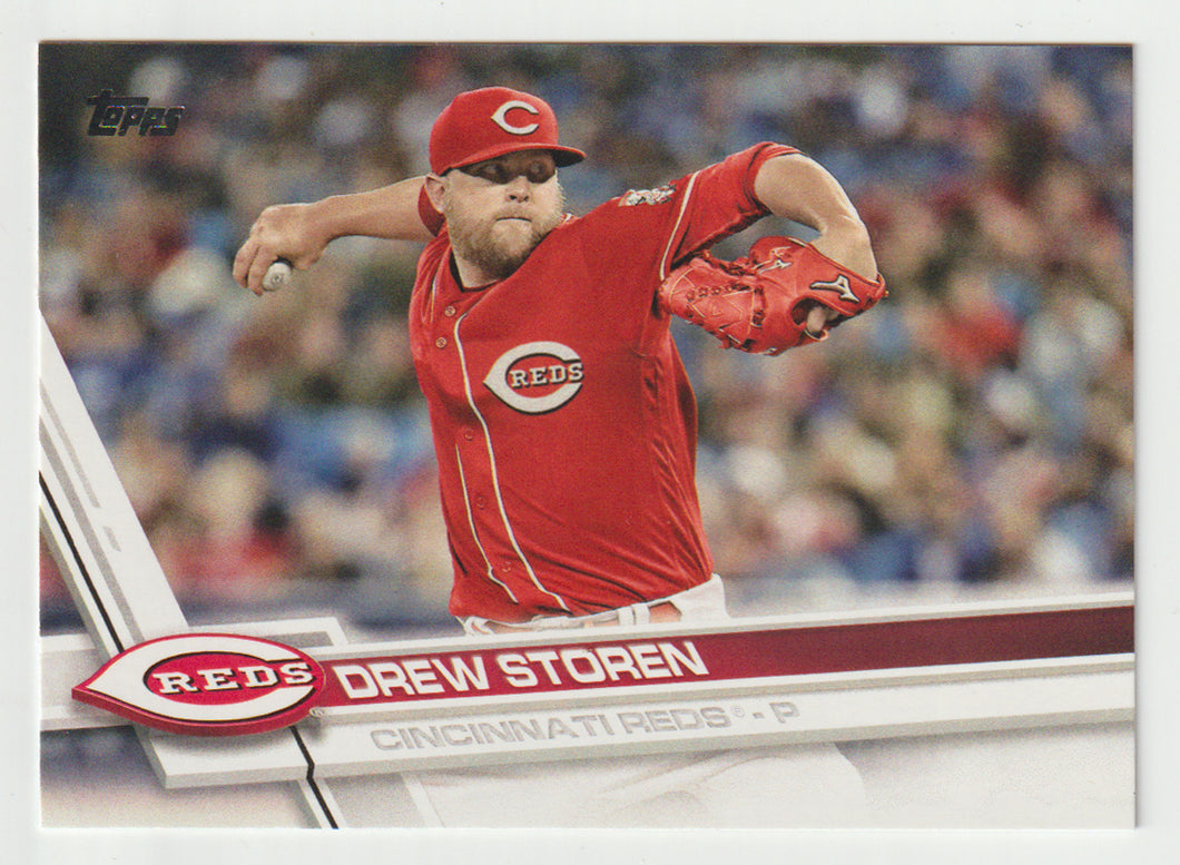 Drew Storen - Cincinnati Reds (MLB Baseball Card) 2017 Topps # 395 Mint