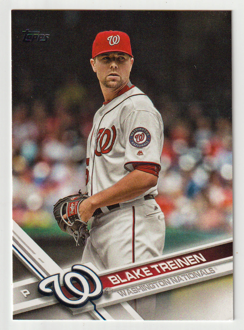 Blake Treinen RC - Washington Nationals (MLB Baseball Card) 2017 Topps # 398 Mint