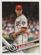 Blake Treinen RC - Washington Nationals (MLB Baseball Card) 2017 Topps # 398 Mint