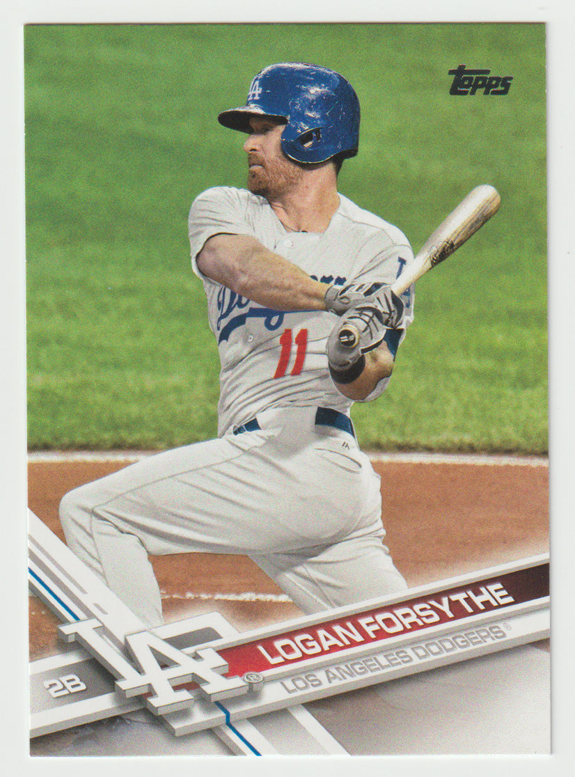 Logan Forsythe - Los Angeles Dodgers (MLB Baseball Card) 2017 Topps # 402 Mint