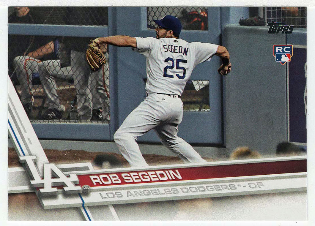 Rob Segedin RC - Los Angeles Dodgers (MLB Baseball Card) 2017 Topps # 413 Mint