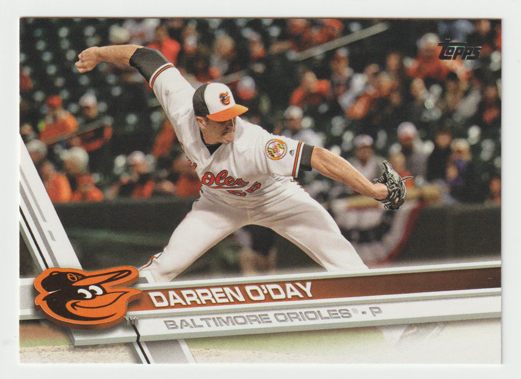 Darren O'Day - Baltimore Orioles (MLB Baseball Card) 2017 Topps # 417 Mint