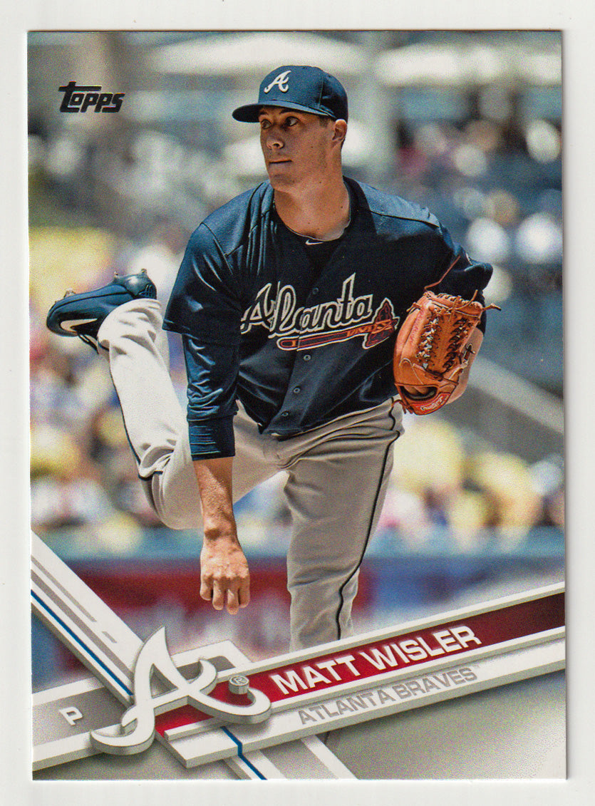 Matt Wisler - Atlanta Braves (MLB Baseball Card) 2017 Topps # 420 Mint