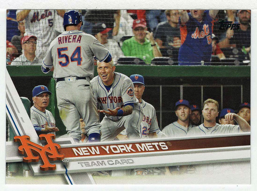 New York Mets Team Card (MLB Baseball Card) 2017 Topps # 426 Mint