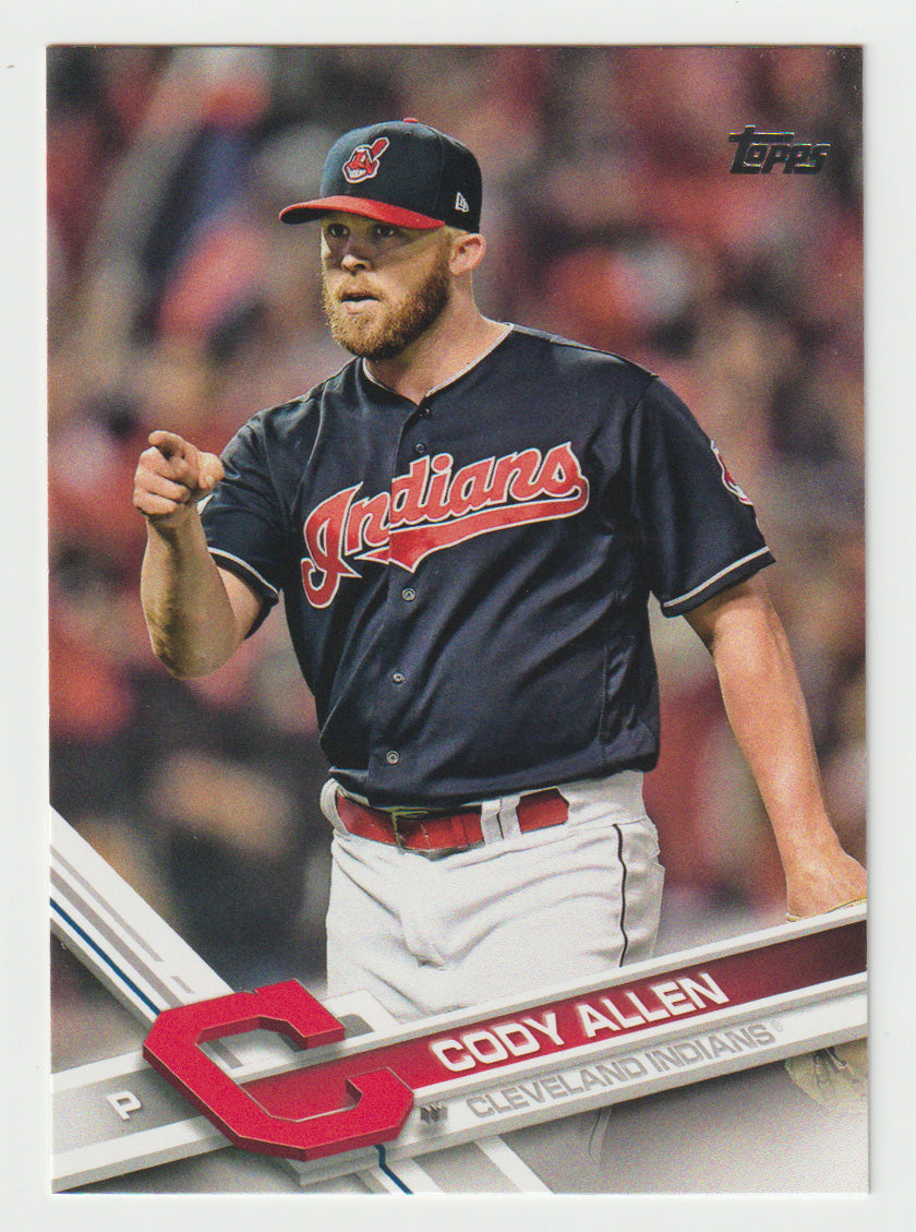 Cody Allen - Cleveland Indians (MLB Baseball Card) 2017 Topps # 436 Mint