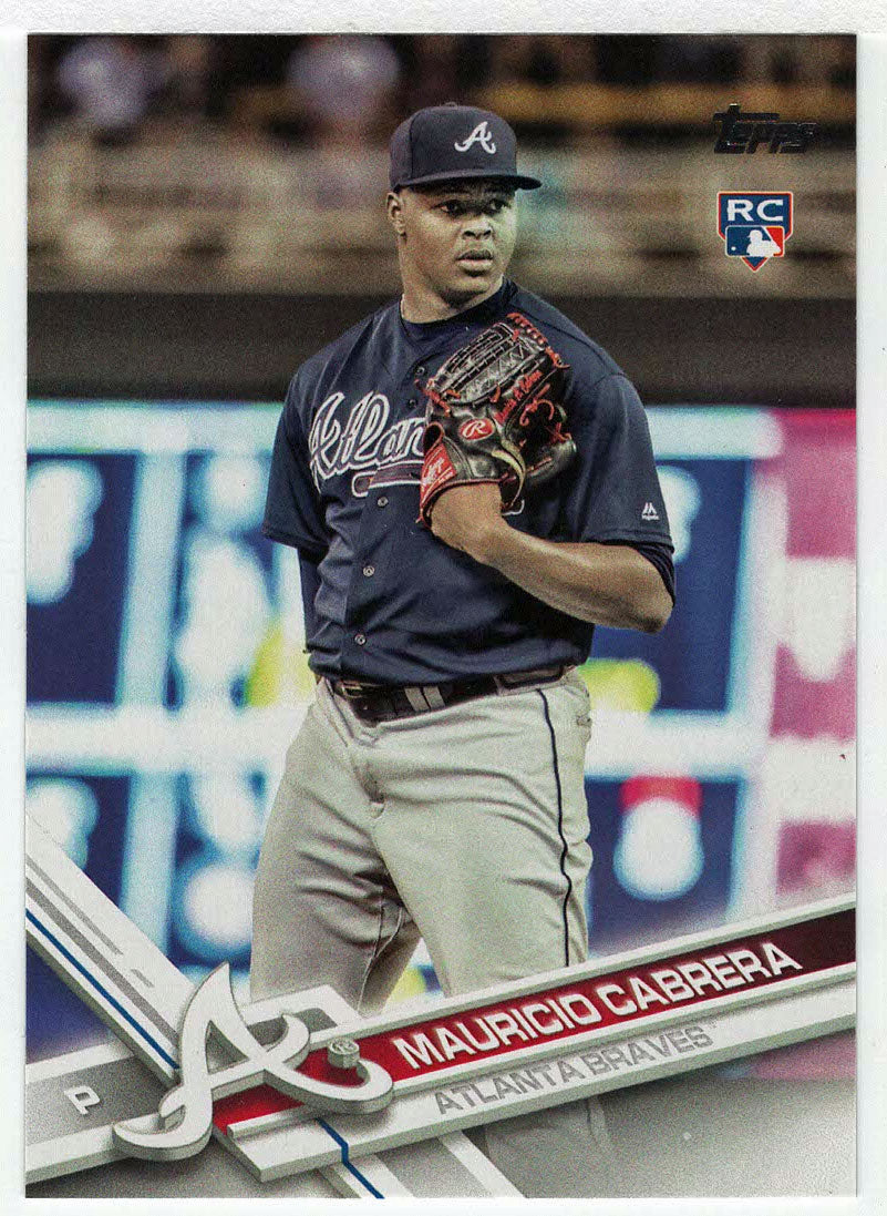 Mauricio Cabrera RC - Atlanta Braves (MLB Baseball Card) 2017 Topps # 455 Mint