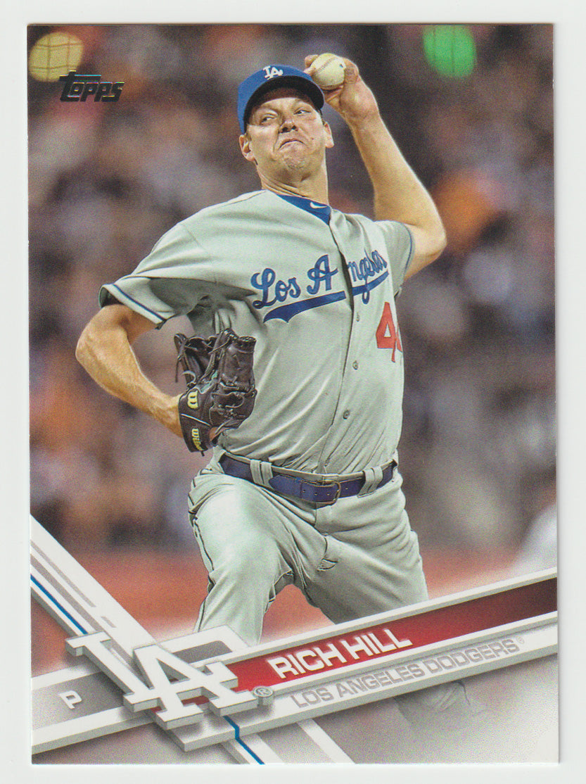 Rich Hill - Los Angeles Dodgers (MLB Baseball Card) 2017 Topps # 462 Mint