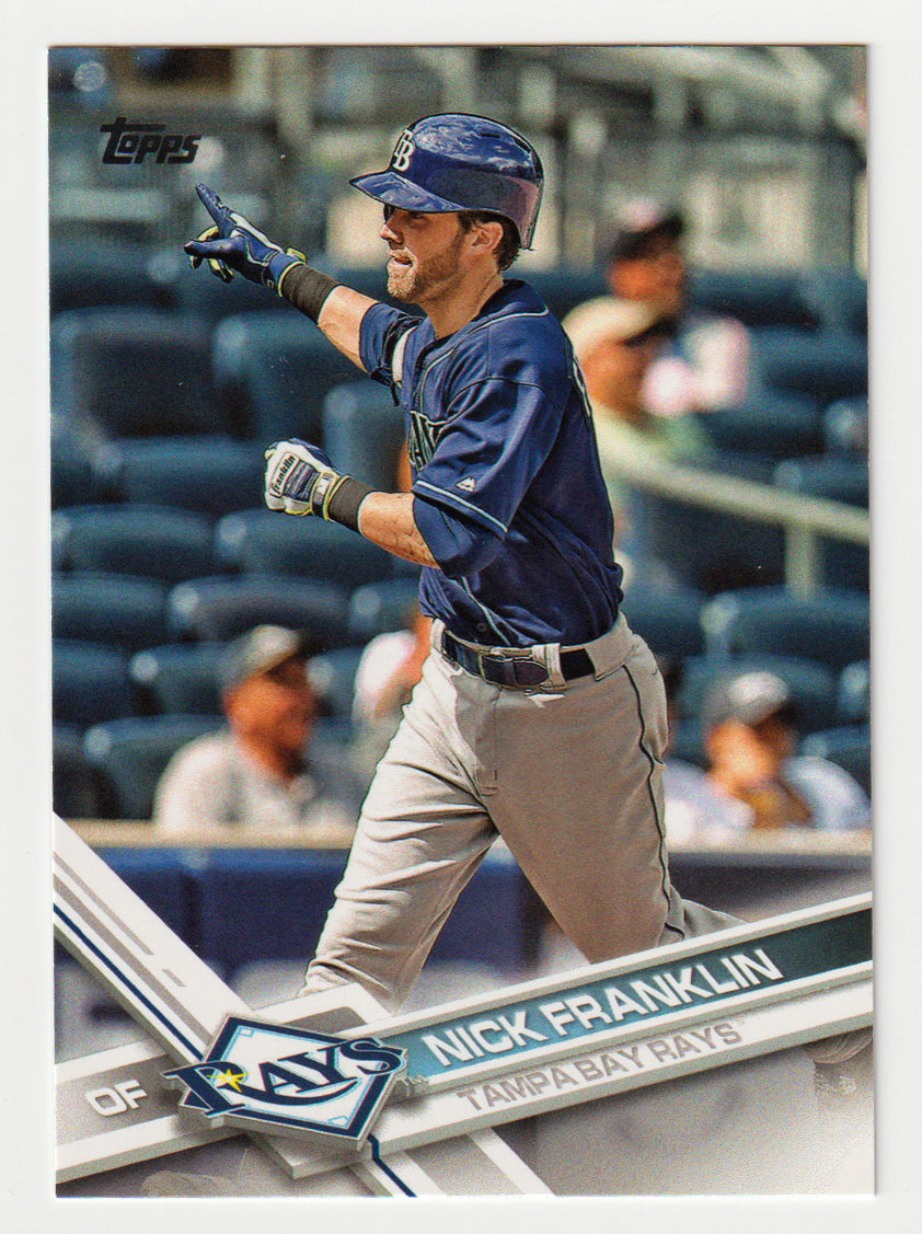 Nick Franklin - Tampa Bay Rays (MLB Baseball Card) 2017 Topps # 471 Mint