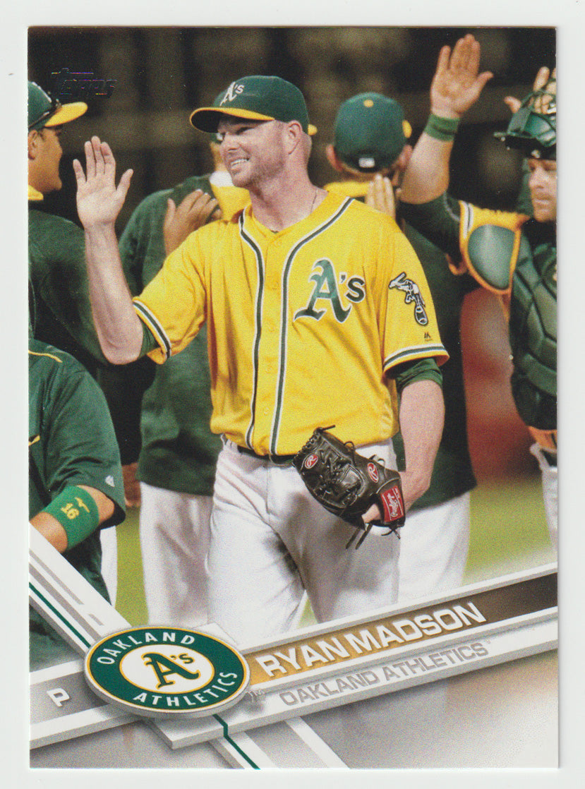 Ryan Madson - Oakland Athletics (MLB Baseball Card) 2017 Topps # 479 Mint