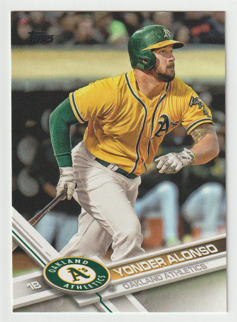 Yonder Alonso - Oakland Athletics (MLB Baseball Card) 2017 Topps # 484 Mint