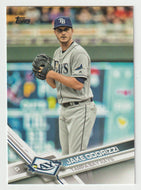 Jake Odorizzi - Tampa Bay Rays (MLB Baseball Card) 2017 Topps # 488 Mint