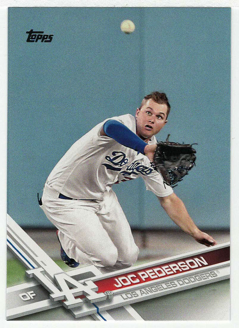 Joc Pederson - Los Angeles Dodgers (MLB Baseball Card) 2017 Topps # 490 Mint