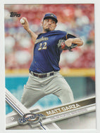 Matt Garza - Milwaukee Brewers (MLB Baseball Card) 2017 Topps # 507 Mint