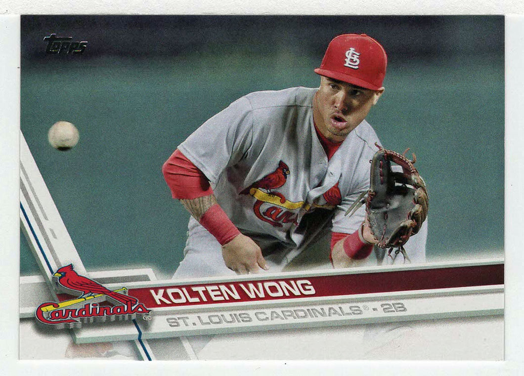 Kolten Wong - St. Louis Cardinals (MLB Baseball Card) 2017 Topps # 517 Mint