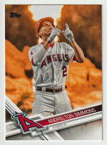 Andrelton Simmons - Los Angeles Angels (MLB Baseball Card) 2017 Topps # 520 Mint
