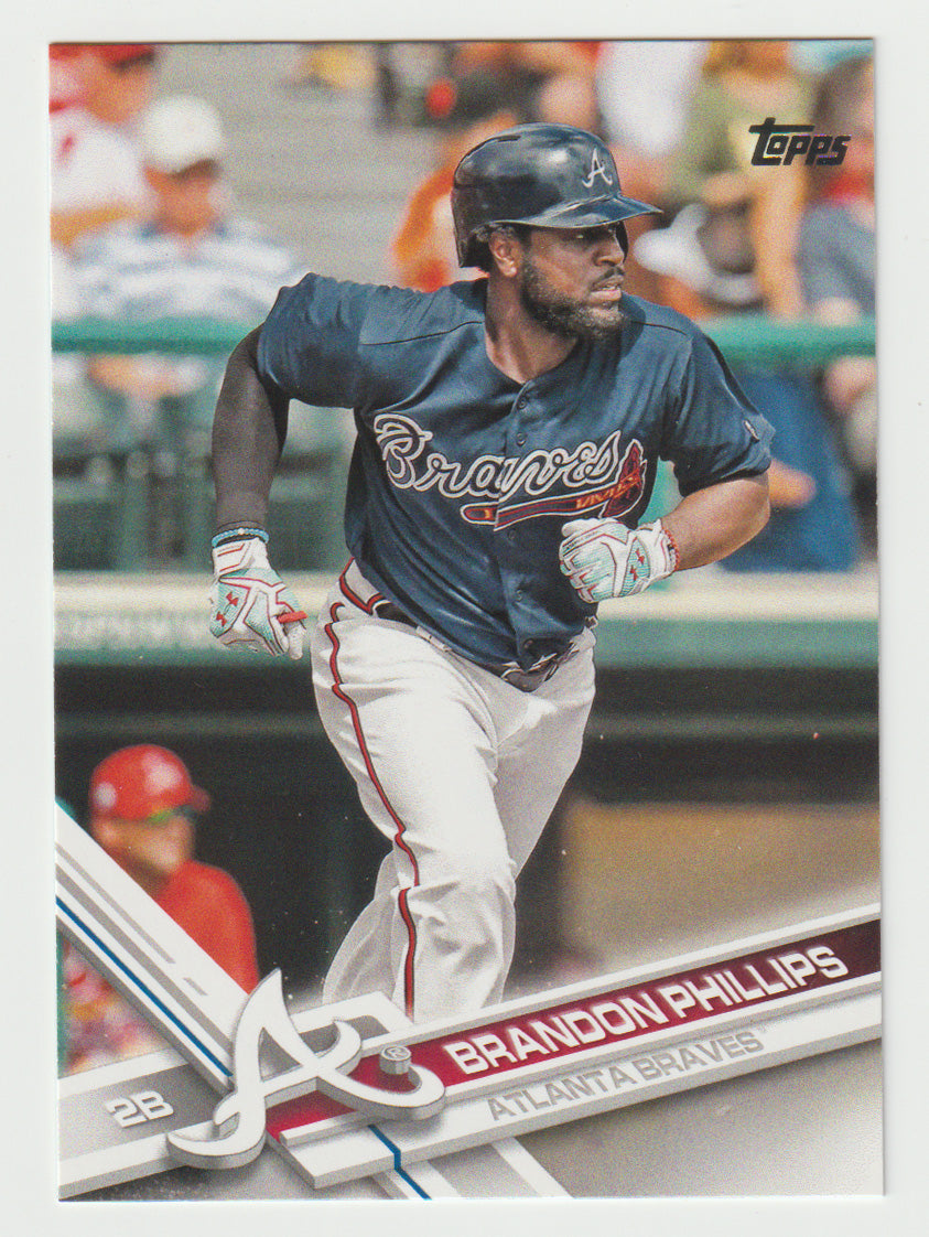 Brandon Phillips - Atlanta Braves (MLB Baseball Card) 2017 Topps # 521 Mint