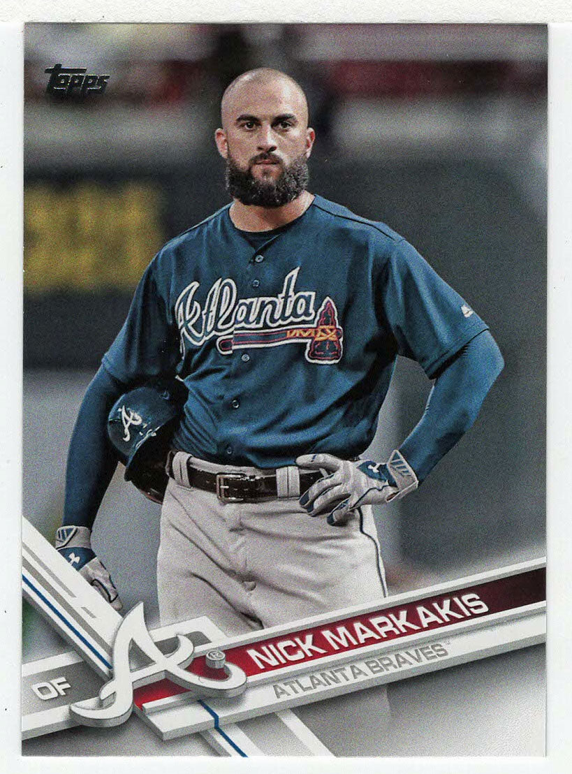 Nick Markakis - Atlanta Braves (MLB Baseball Card) 2017 Topps # 531 Mint