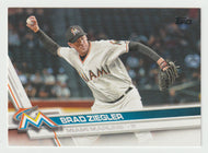 Brad Ziegler - Miami Marlins (MLB Baseball Card) 2017 Topps # 538 Mint
