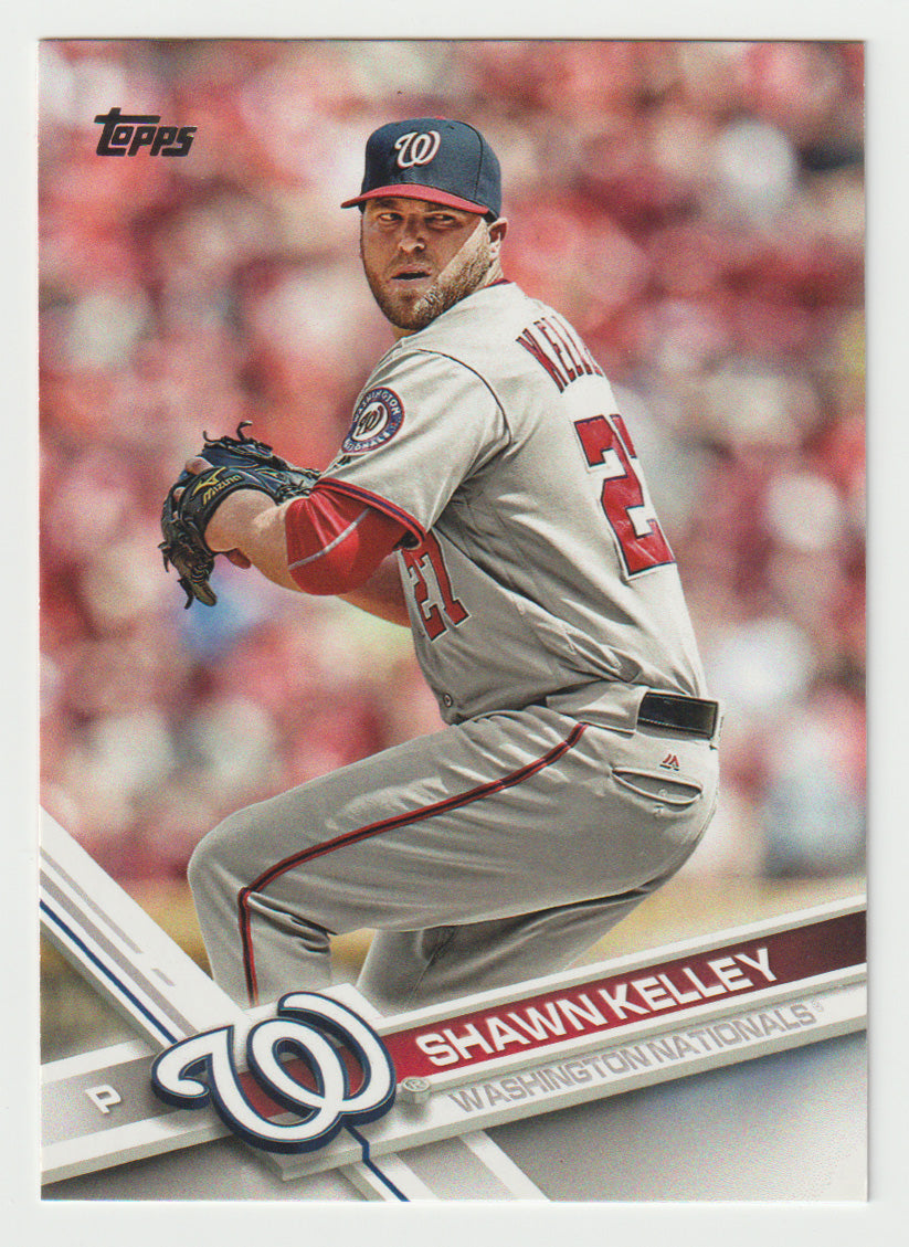 Shawn Kelley - Washington Nationals (MLB Baseball Card) 2017 Topps # 541 Mint