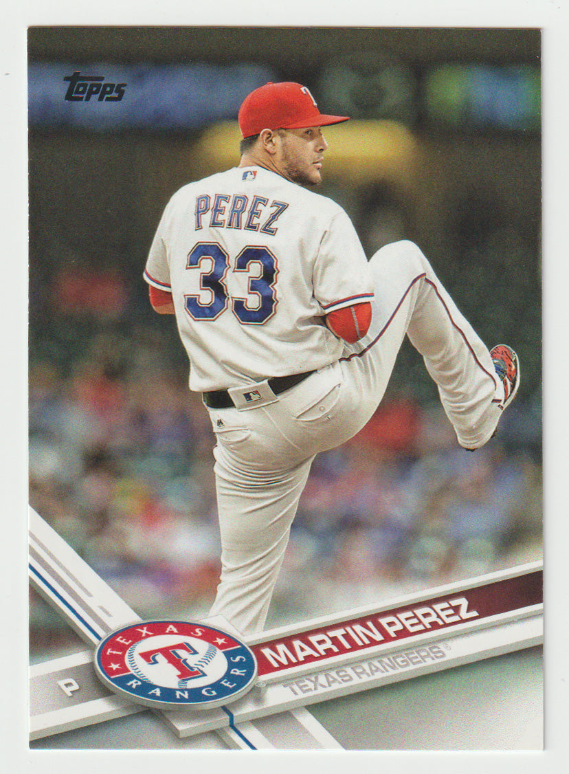 Martin Perez - Texas Rangers (MLB Baseball Card) 2017 Topps # 545 Mint