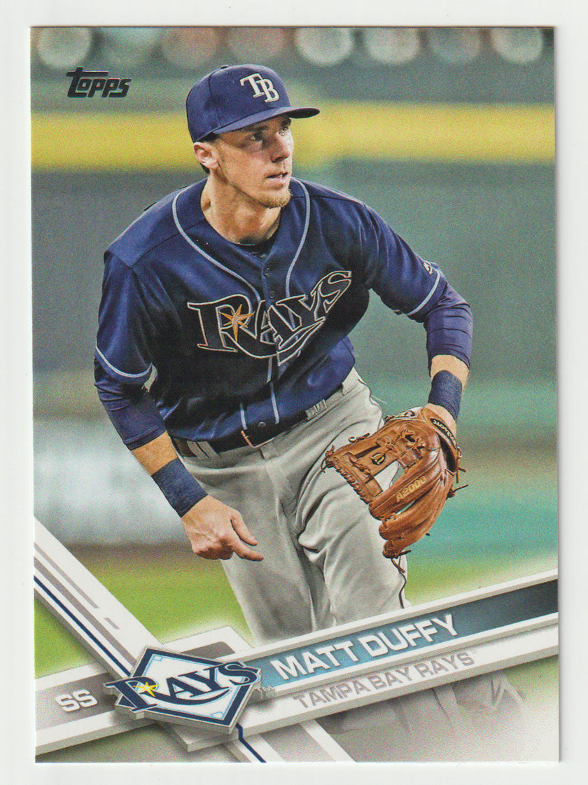 Matt Duffy - Tampa Bay Rays (MLB Baseball Card) 2017 Topps # 551 Mint