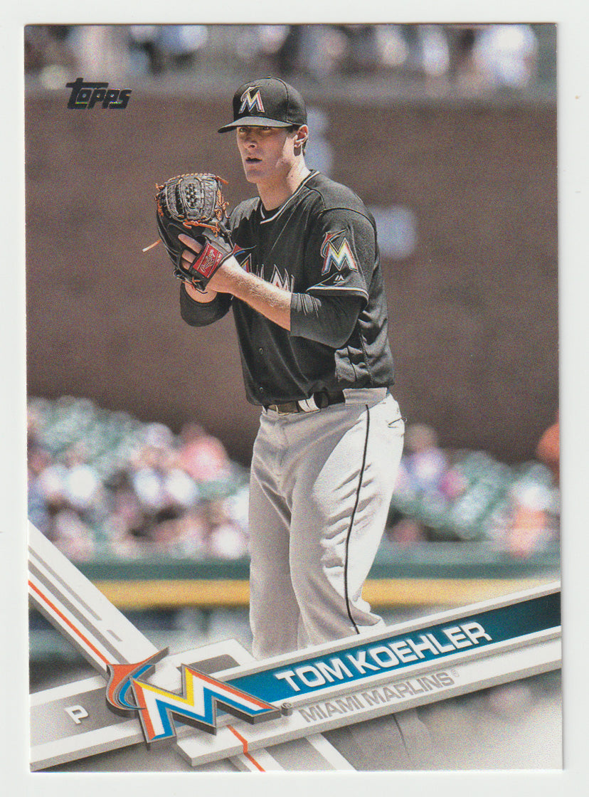 Tom Koehler - Miami Marlins (MLB Baseball Card) 2017 Topps # 552 Mint
