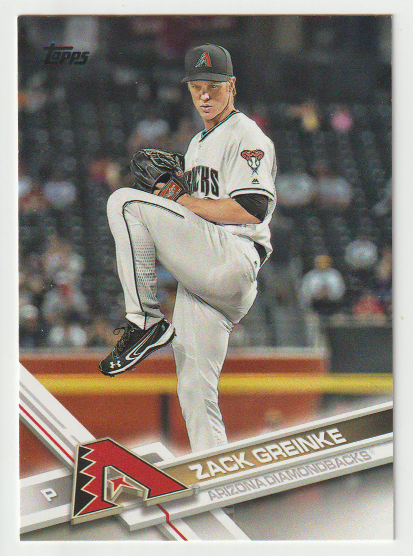 Zack Greinke - Arizona Diamondbacks (MLB Baseball Card) 2017 Topps # 560 Mint