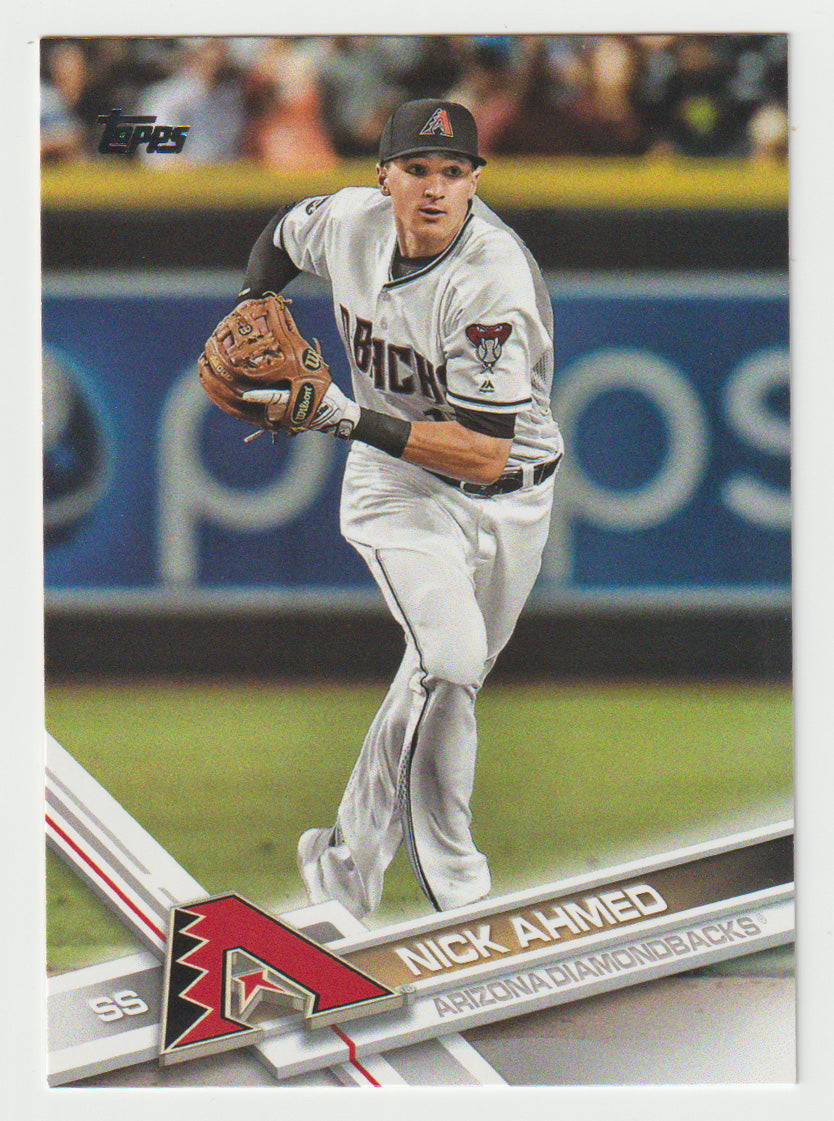 Nick Ahmed - Arizona Diamondbacks (MLB Baseball Card) 2017 Topps # 562 Mint
