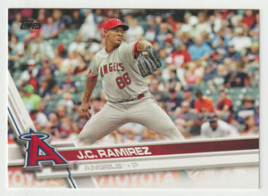 J.C. Ramirez - Los Angeles Angels (MLB Baseball Card) 2017 Topps # 571 Mint