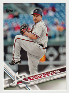 Bartolo Colon - Atlanta Braves (MLB Baseball Card) 2017 Topps # 573 Mint