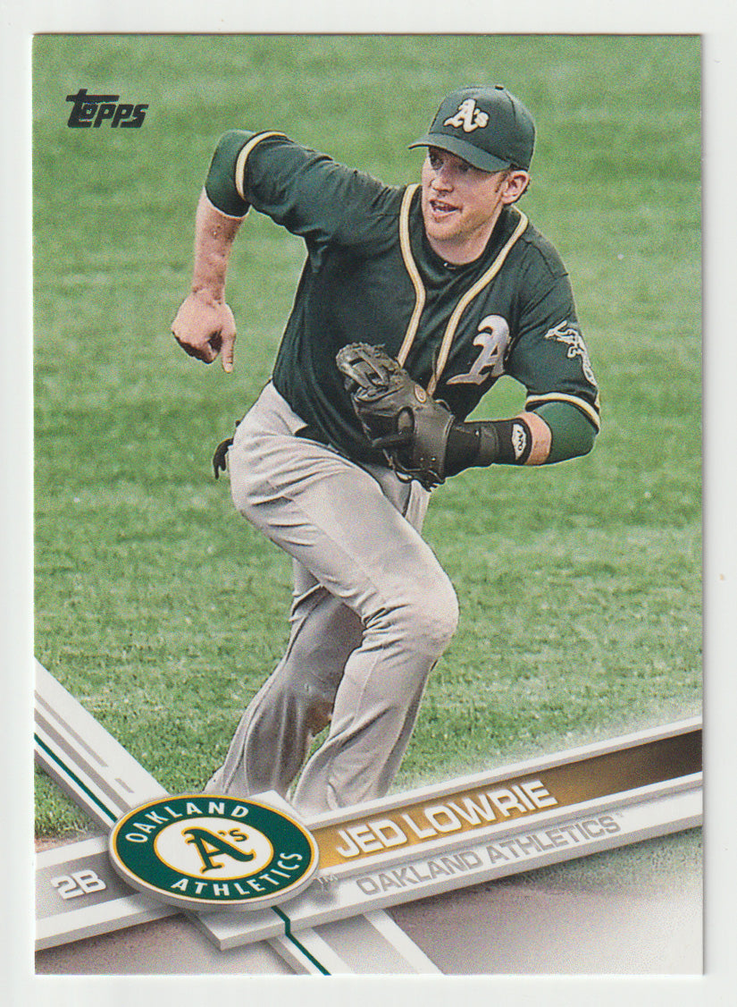 Jed Lowrie - Oakland Athletics (MLB Baseball Card) 2017 Topps # 578 Mint