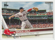 Brock Holt - Boston Red Sox (MLB Baseball Card) 2017 Topps # 581 Mint