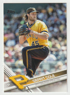 Gerrit Cole - Pittsburgh Pirates (MLB Baseball Card) 2017 Topps # 587 Mint