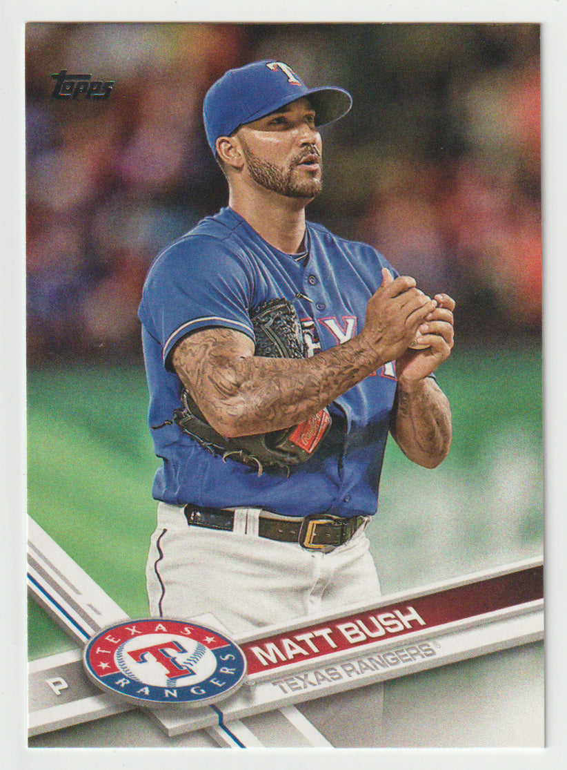 Matt Bush - Texas Rangers (MLB Baseball Card) 2017 Topps # 591 Mint