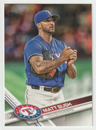 Matt Bush - Texas Rangers (MLB Baseball Card) 2017 Topps # 591 Mint