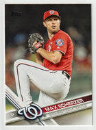 Max Scherzer - Washington Nationals (MLB Baseball Card) 2017 Topps # 595 Mint