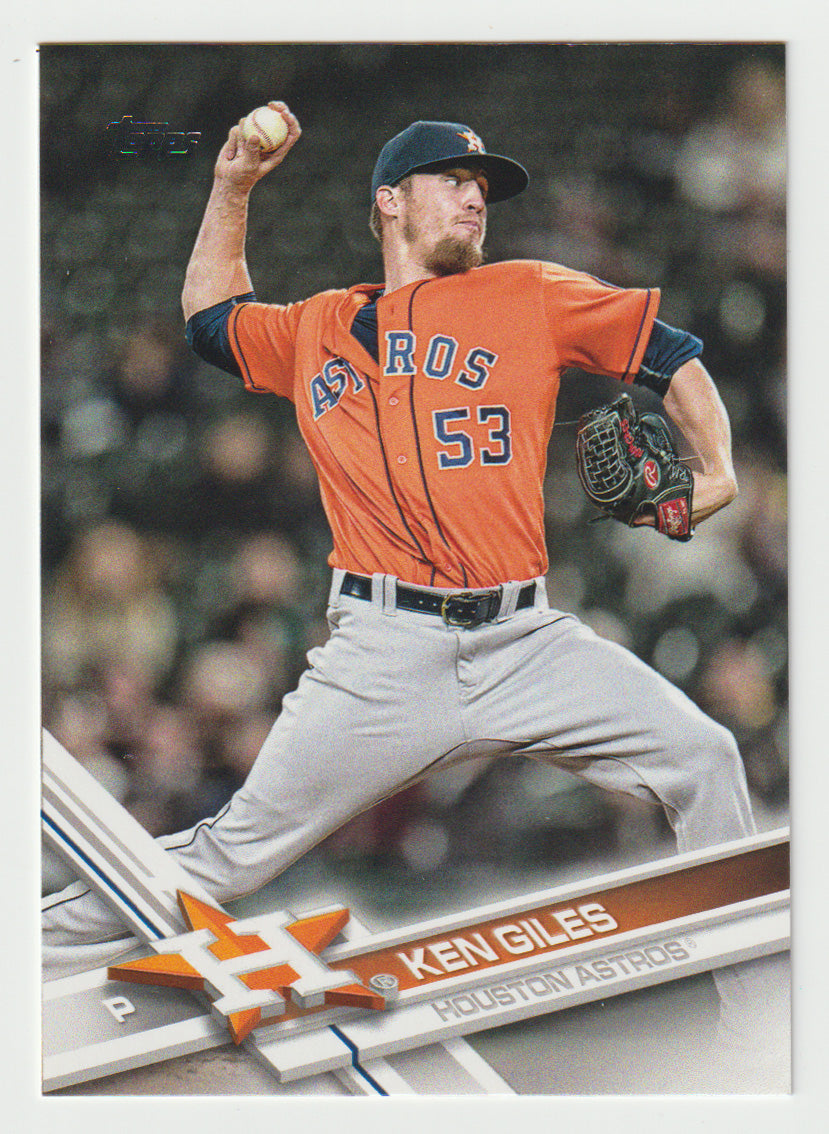 Ken Giles - Houston Astros (MLB Baseball Card) 2017 Topps # 596 Mint