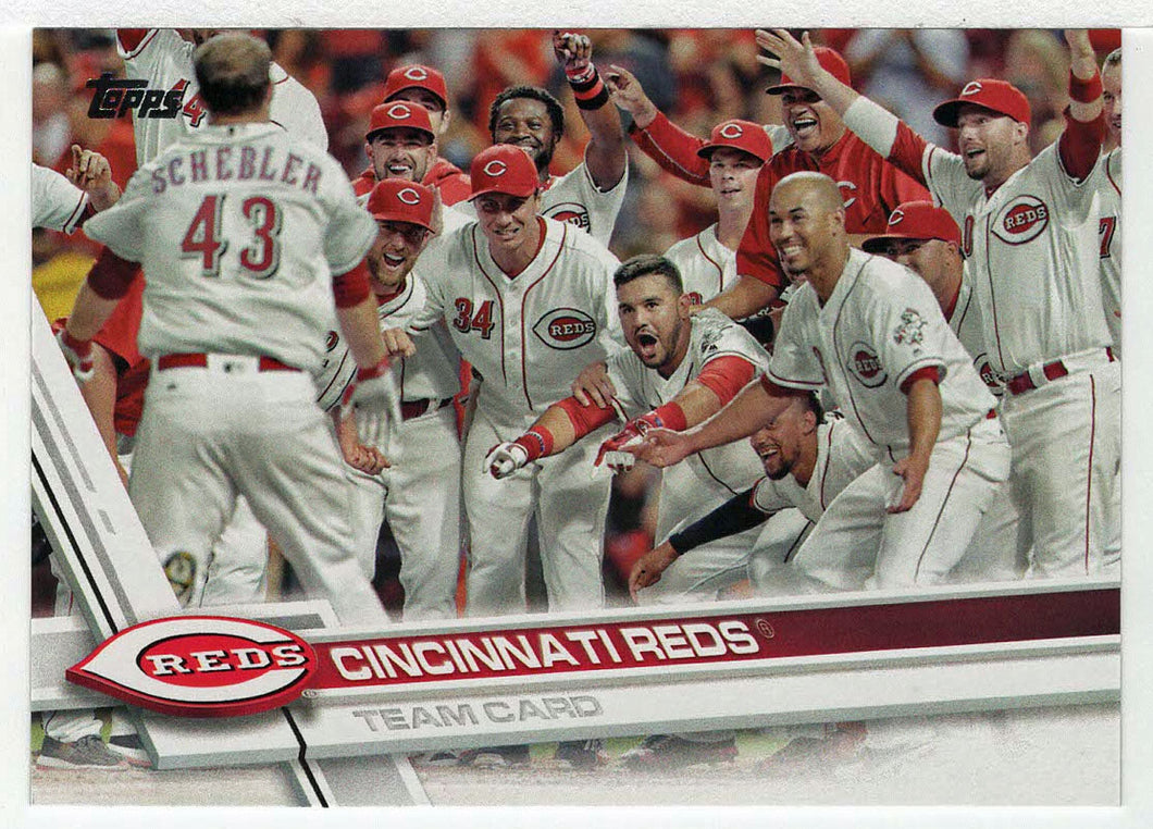 Cincinnati Reds Team Card (MLB Baseball Card) 2017 Topps # 599 Mint