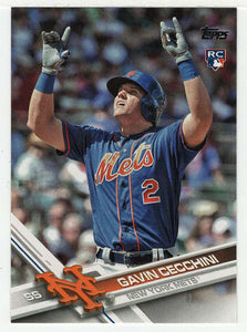 Gavin Cecchini RC - New York Mets (MLB Baseball Card) 2017 Topps # 604 Mint