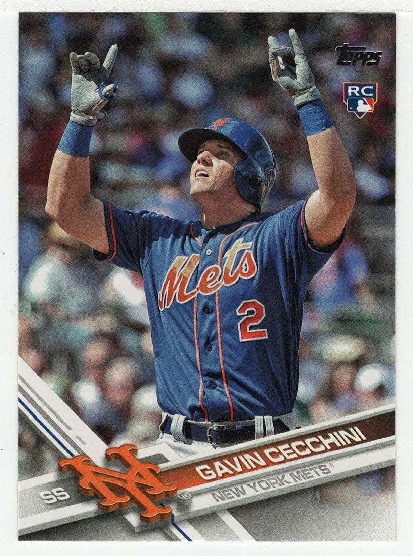 Gavin Cecchini RC - New York Mets (MLB Baseball Card) 2017 Topps # 604 Mint