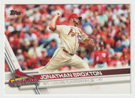 Jonathan Broxton - St. Louis Cardinals (MLB Baseball Card) 2017 Topps # 613 Mint