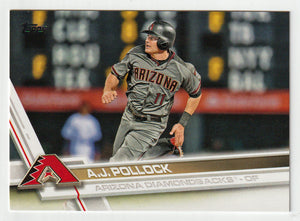 A.J. Pollock - Arizona Diamondbacks (MLB Baseball Card) 2017 Topps # 617 Mint