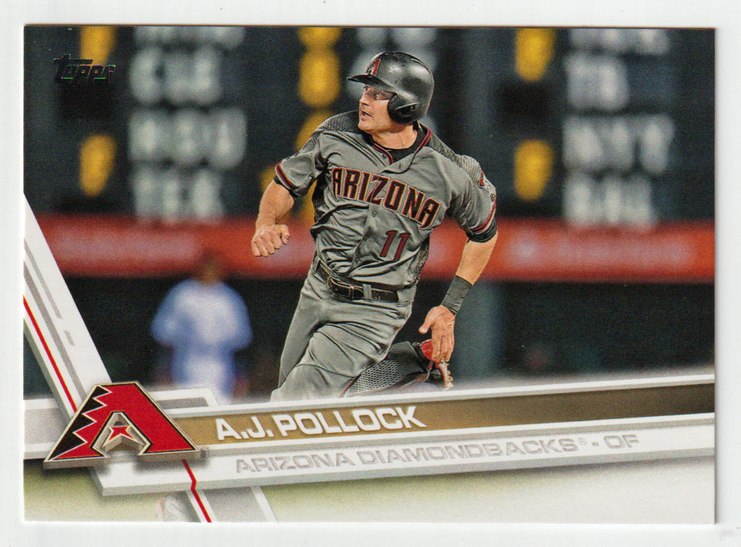 A.J. Pollock - Arizona Diamondbacks (MLB Baseball Card) 2017 Topps # 617 Mint
