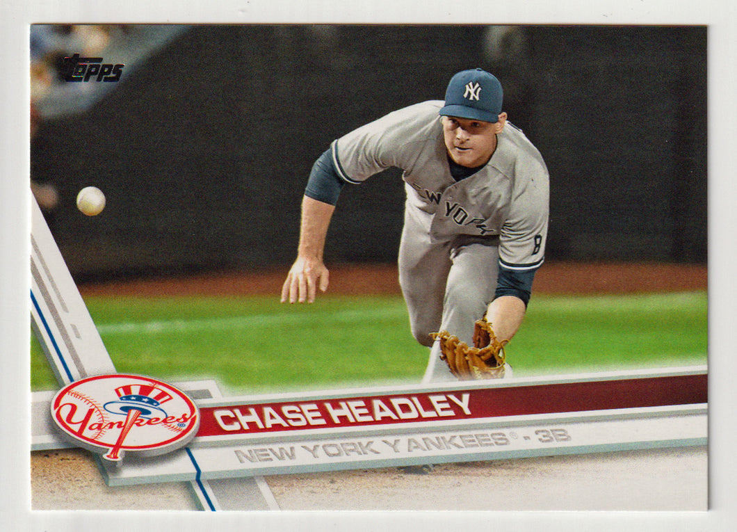 Chase Headley - New York Yankees (MLB Baseball Card) 2017 Topps # 621 Mint