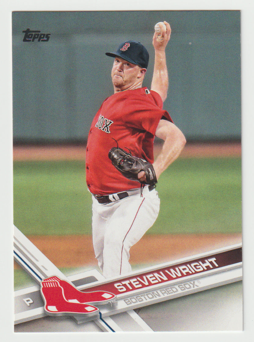 Steven Wright - Boston Red Sox (MLB Baseball Card) 2017 Topps # 622 Mint