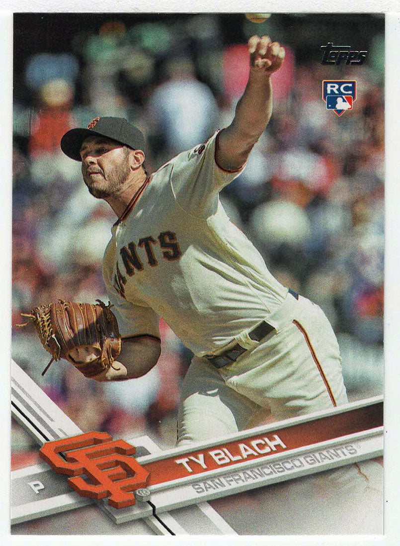 Ty Blach RC - San Francisco Giants (MLB Baseball Card) 2017 Topps # 625 Mint