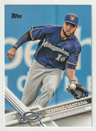 Domingo Santana - Milwaukee Brewers (MLB Baseball Card) 2017 Topps # 628 Mint